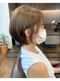 【アフロート 】ナチュラル丸みショート