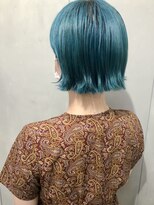 エイト 三軒茶屋店(EIGHT)&nbsp;ターコイズ×ミニボブ