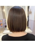 フォルム重視のナチュラルボブ　Laurent 新宿御苑　【宇井辰吾】