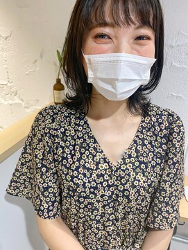 コフィー バイ メルト 吉祥寺(cofy by melt) 【三ツ井純】20代30代レイヤーボブウルフカット 暗髪 前髪カット