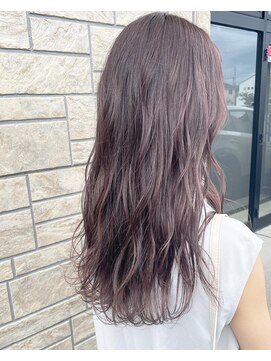 フィオーレ ヘアデザイン(FIORE hair design) ピンクグレージュ　ラベンダー