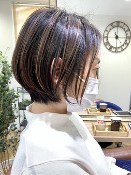 ジェービーヘア 稲毛(jb hair) 似合わせカットデザインカラーツートンカラーくびれヘア【稲毛】