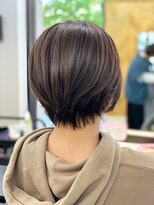 カーサ バイ ハミュウ たまプラーザ(CASA by Humium)&nbsp;大人可愛い★切りっぱなしひし形レイヤーカット×モカベージュ