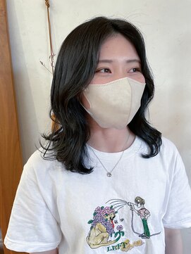 サロンドオクシー(Salon de OXY) 韓国風暗髪グレージュ