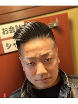 ピシャッとニ代目銀二郎&nbsp;スキンフェードカット