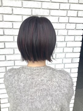 オーガニックエコ 川越(organic+eco) 伸ばしかけボブ×デザインカラー