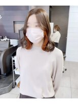 ブレス 小阪店(brace) ☆インナーブリーチ1回オレンジカラー☆