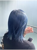 アデルブルー　ハイトーンカラー　ブリーチカラー