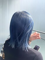 エン(YENN)&nbsp;アデルブルー　ハイトーンカラー　ブリーチカラー