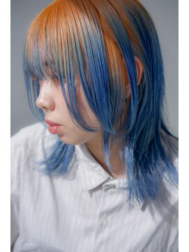 ヘアメイク エイト キリシマ(hair make No.8 kirishima) ルーツカラー×ウルフレイヤー・ @no8_doc_shinichi