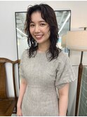 ミディアムパーマ
