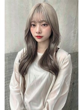 ソアバイリコヘアー(soar by LiCO Hair) 韓国ヨシンモリ×グレージュ