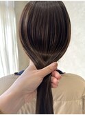 ロング/ベージュ/透明感/髪質改善/資生堂/トリートメント