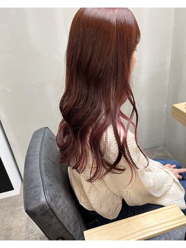 フレーム なんば店(FRAME) ピンクのインナーカラー