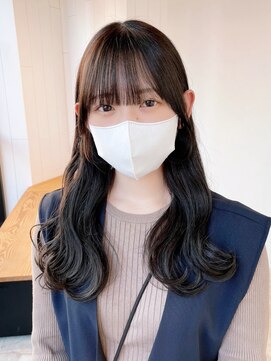 アイティーバイアルバム 松戸店(IT by ALBUM) グレージュカラーニュアンスカラーレイヤーロング_ba486872