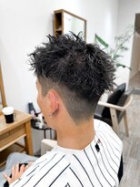 セイドット フクオカ(Say.FUKUOKA)&nbsp;【メンズ★大名】ツイストスパイラルパーマ×刈り上げスタイル