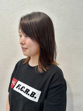 サロンドオクシー(Salon de OXY) ペールオレンジインナーカラー