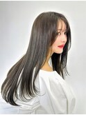『艶髪』髪質改善　韓国風ナチュラルストレート