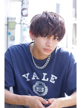 ネクストハラジュク(NEXT HARAJUKU) 【曲がる縮毛矯正】フェザーパーマ サーフカール センターパート