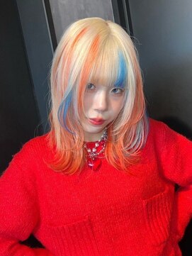 ヌル 原宿店(Null) スラッシュカラー[エンドカラー/アンブレラカラー/ルーツカラー]