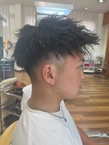 ミュウ(MIU)&nbsp;メンズツイストスパイラルパーマ