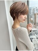 前髪ありなし面長丸顔/20代/30代/40代/ショート/ボブ【倉田】