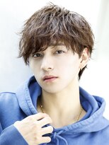 リップス 表参道店(LIPPS)&nbsp;毛流れ前髪【サイドスルーバング】毛流れパーマ