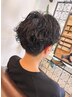 【メンズ】メンズカット+パーマ ￥13,200