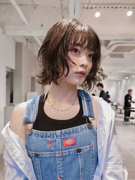 トゥナ 六角(Tuna) ボブパーマ