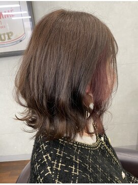 アイル(AILU) イヤリングカラー外ハネボブ