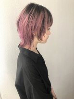 モナン(monan)&nbsp;デザインカラーウルフショートウルフボブショートボブウルフ