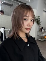 シティ(sity.)&nbsp;天神　ブリーチなしダブルカラー　レイヤーカット　暖色カラー