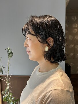 フープ 川越(hoop) ナチュラルパーマスタイル