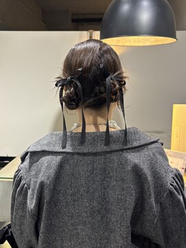 レックス 中野(rex) ヘアセット　ツインアップスタイル