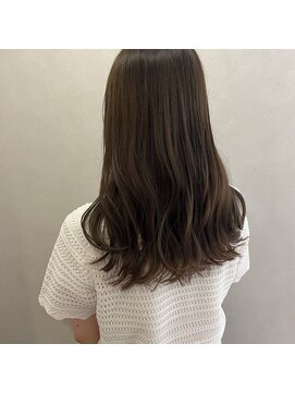 アンドワン 自由が丘(＆ONE) 【＆ONE 自由が丘】オリーブベージュ×ゆるふわ