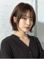 アッシュ 小岩店(Ash)&nbsp;パツっとボブ。レイヤーボブ