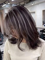 アポロ 横浜駅店(apollo)&nbsp;バレイヤージュ/シャドールーツ/ブリーチカラー/レイヤーカット