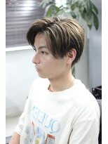 マーズ(MARS) 大人メンズのシークレットハイライト×センターパート