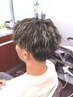 [指名限定]カット+ツイストパーマ+シェービング+眉カット ￥10,800~