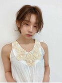ショートカット×ひし形ショートボブ×前髪あり20代30代40代　a