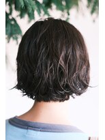 ジーン カットクラブ レディース(GENE CUTCLUB Lady's)&nbsp;ミニボブ×ナチュラルパーマ