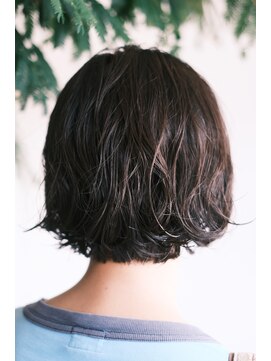 ジーン カットクラブ レディース(GENE CUTCLUB Lady's) ミニボブ×ナチュラルパーマ