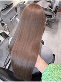 ブリーチで作るミルクティーブラウン☆