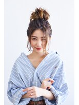 ルーヴル トータルビューティサロン 八木店(LOUVRE Total Beauty Salon)&nbsp;ざっくりお団子アレンジ！