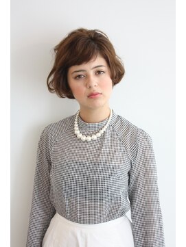 アトリエサニーデイ(atelier SUNNY DAY) ボブ/大人ボブ/ベージュブラウン/パーマ