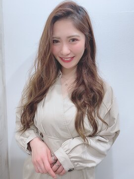 アンダーバーホワイト 南海難波店(_WHITE) グラマラス☆セクシーウェーブ☆ミルクティーベージュ