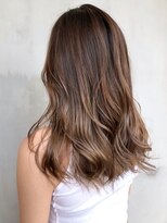 アイティー バイ アルバム 中野店(IT by ALBUM) ベージュグラデーション_ローライトスリークボブ_ba286843