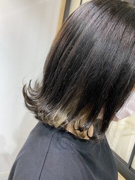 テラスヘア 新潟駅南(TERRACE hair) コントラストがかわいいインナーカラー