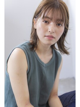 アコロン 武蔵小杉(acoron.) 小顔前髪×ココアブラウン×大人かわいい×フリンジウェーブ