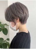 マッシュショート◎ラベンダーグレージュ 透明感 20代30代